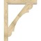 Ekena Millwork Olympic Block Rough Sawn Bracket w/ Offset Brace, Douglas Fir, 6"W x 34"D x 42"H BKT0604X34X42OLY05RDF - alternate 2